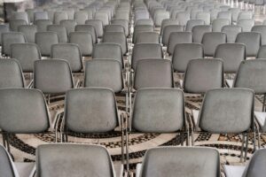 How to refresh old plastic chairs