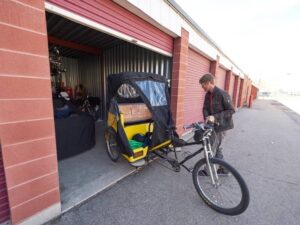 What can I do with a storage unit full of furniture?