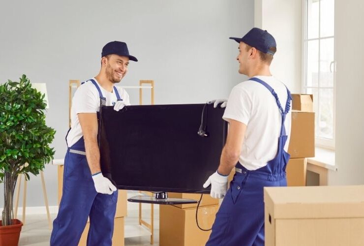 How to pack a flat screen TV for moving?