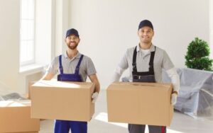 Professional Man With Van Moving Specialists